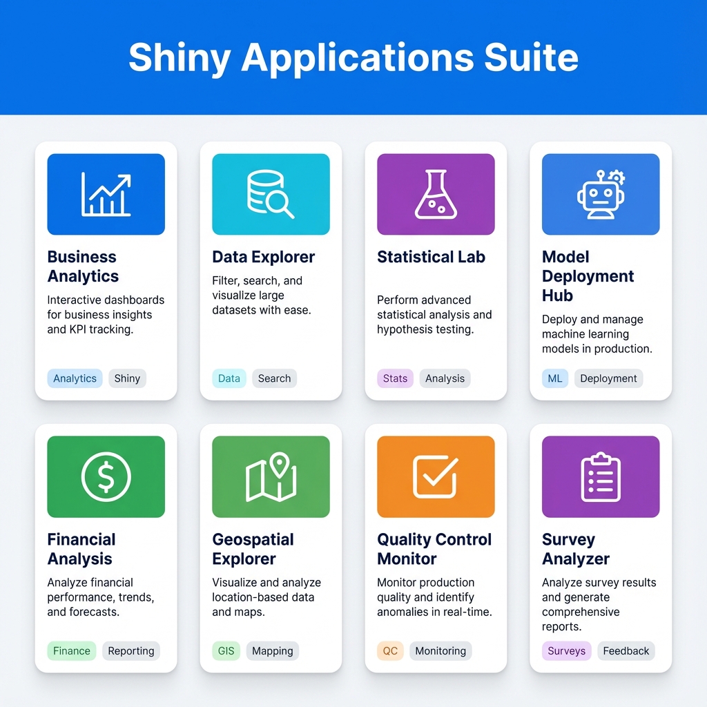 Shiny Applications Suite